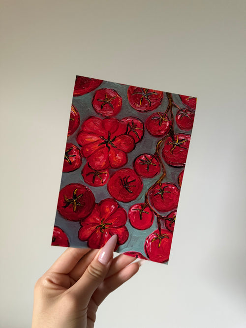 A Study in Red - November Print