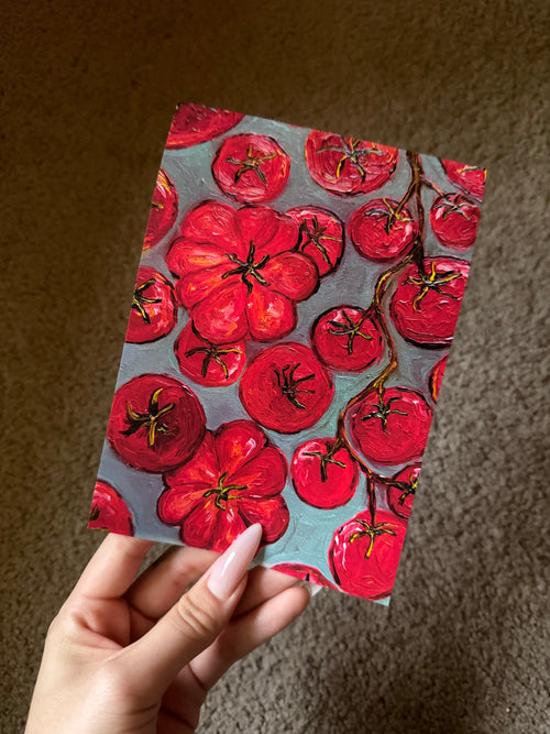 A Study in Red - November Print