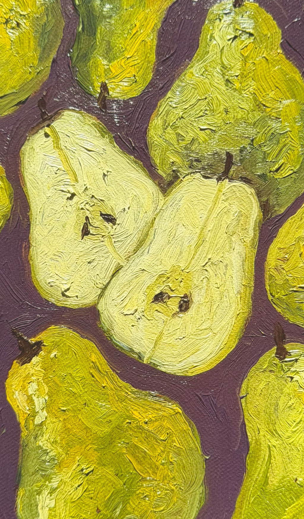 Between the Pears - August Print