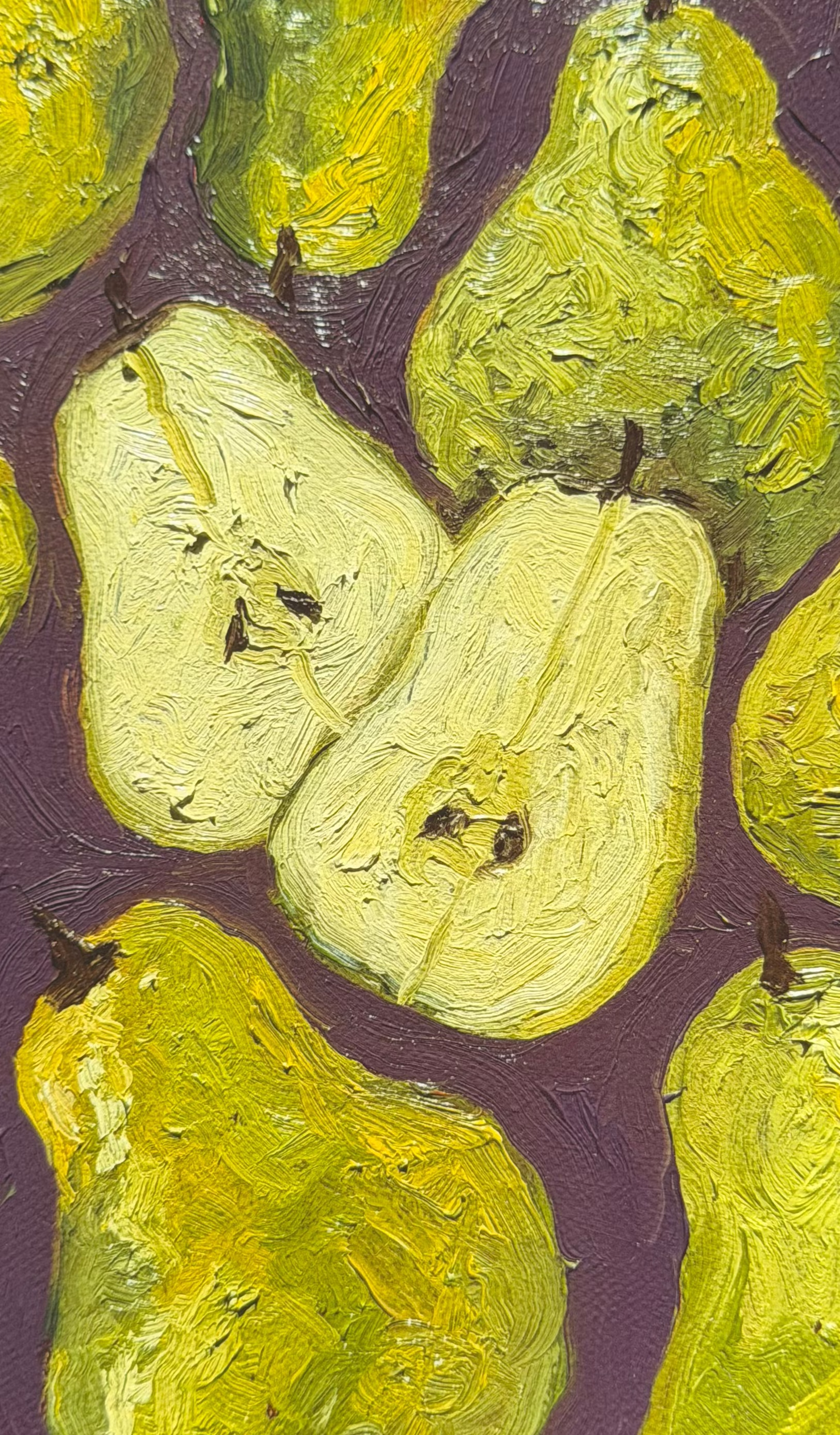 Between the Pears - August Print