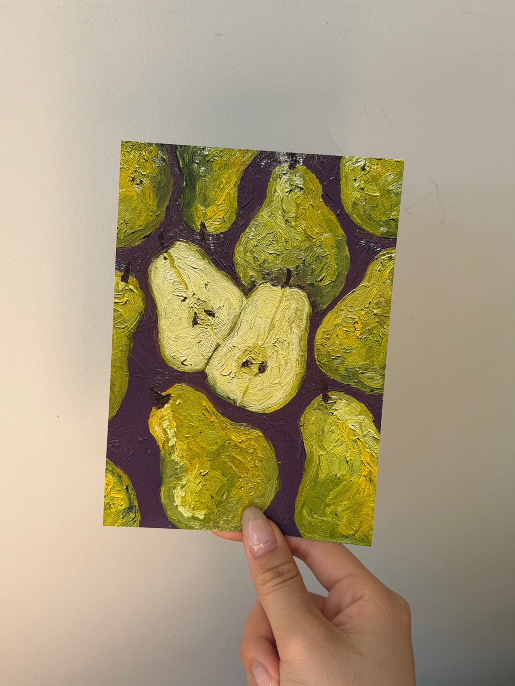 Between the Pears - August Print