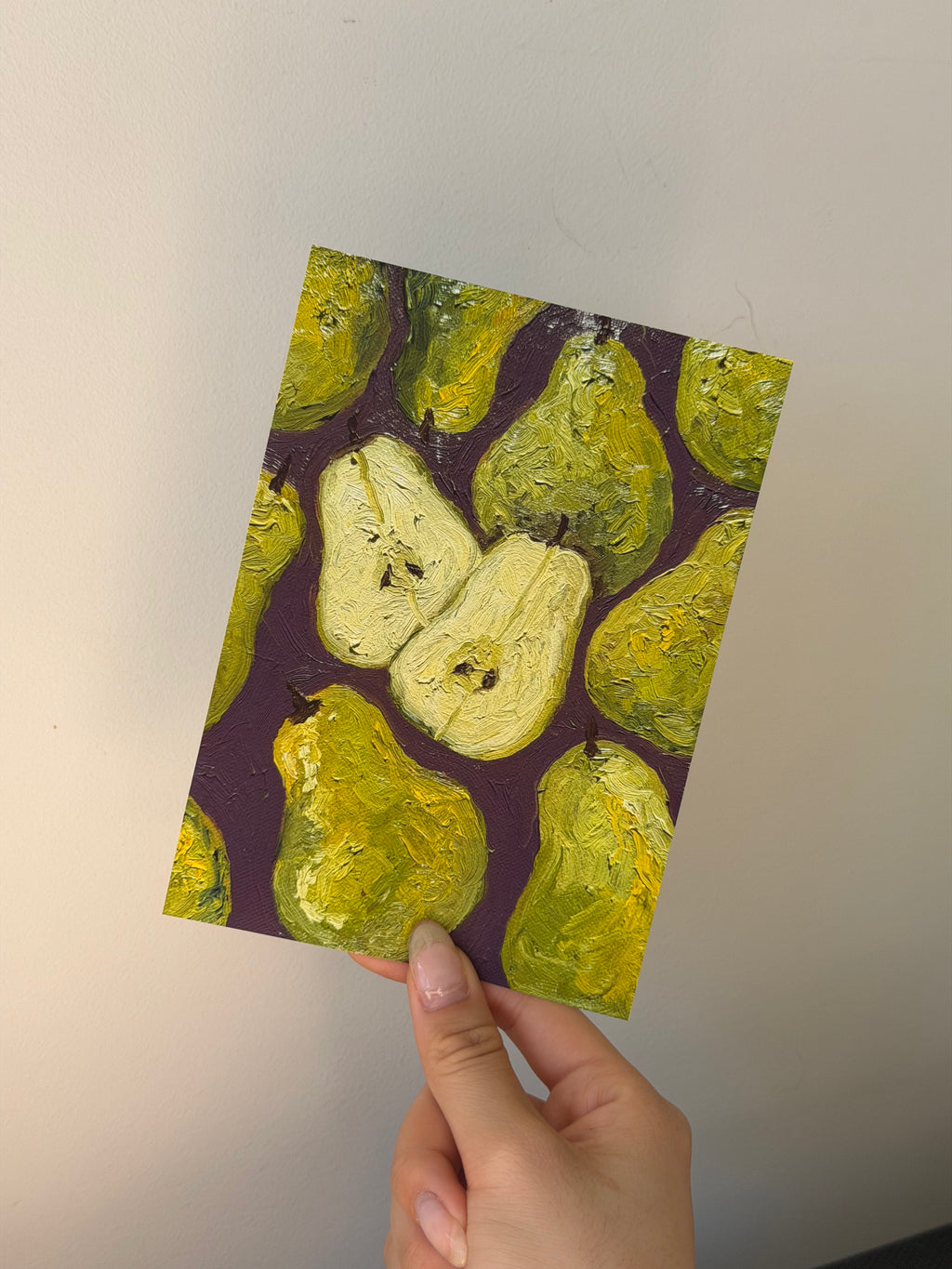 Between the Pears - August Print