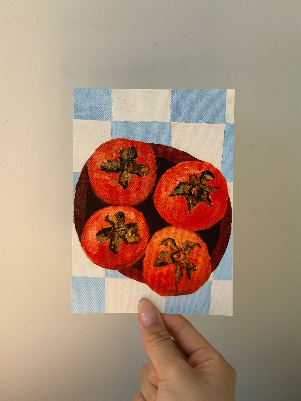 The Last Persimmon - July Print