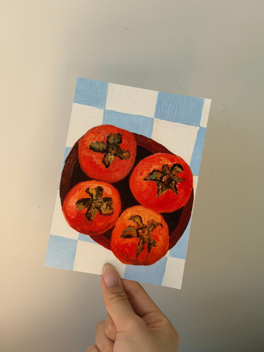 The Last Persimmon - July Print